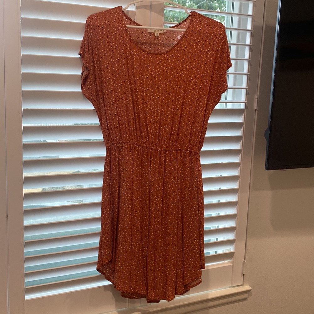 Orange Spring Dress